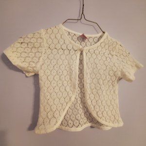 Girls Lace Bolero Shrug Size 8-10